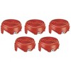 Black and Decker 5 Pack of Genuine OEM Replacement Spool Covers - 90563054-5PK - 2 of 2