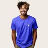 Dalix Ghost Embroidered Soft Cotton Short Sleeve T Shirt Mens - 4 of 4