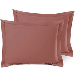 Nestl Soft Pillow Shams Set of 2, Double Brushed Microfiber Pillow Covers, Premium Pillow Shams With 1.5” Flange - 1 of 4