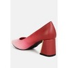 Harlow Metallic Accent Block Heel Pumps Women - 3 of 4