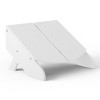 WestinTrends Riviera Modern HDPE Plastic Folding Patio Adirondack Ottoman - 4 of 4