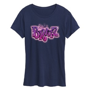 Women's - Bratz - Original Airbrushed Logo Short Sleeve Graphic T-Shirt - 1 of 4