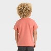 Toddler Boys' Solid Short Sleeve Graphic T-Shirt - Cat & Jack™ - 3 of 4