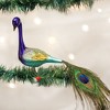 Old World Christmas Glass Blown Ornament, Magnificent Peacock - 3 of 3