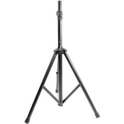 Pyle PSTND2 6 Foot Adjustable Height Tripod Base Speaker Mount Stand with Telescoping Column for Stage Performance or Home Studio Recording, Black