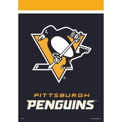 Briarwood Lane Pittsburgh Penguins Garden Flag NHL Licensed 18" x 12.5" - image 1 of 4