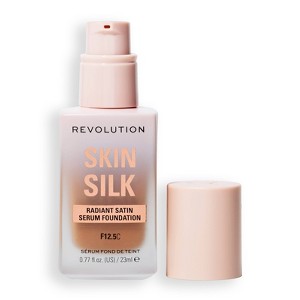 Makeup Revolution Skin Silk Serum Foundation - 0.77oz - 1 of 4