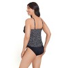 Trimshaper Women's Rachel 5 Tier Ruffle Tankini Swimsuit Top - 2 of 3