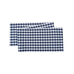 C&F Home 13" x 72" Ashford Indigo Table Runner - 1 of 3