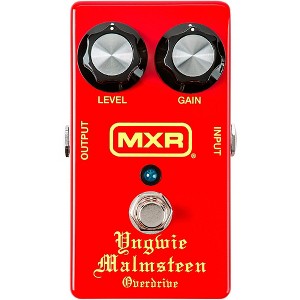 MXR Yngwie Malmsteen Overdrive Effects Pedal Red - 1 of 4