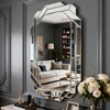 KWPZQEB Bathroom Mirror, Luxury Glass Decorative Mirror with Beveled Edge Frameless Design, Art Decor Wall Mounted Vanity Mirror for Hallway, Entryway - 2 of 4