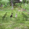 FURNIinspire Pet Crates and Houses Secure Portable Pet Fence, Pet Exercise Pen for Outdoor, for Outdoor Adventures Home Use, Black, 32"*32"*32" - 2 of 4