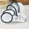 VIP Metal 6 in. White 4-Piece Measuring Cups - 4 of 4