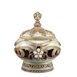 CAVINAS Jewelry Box Decorative Jewelry Organizer Case Jewelry Armoire Organizer - 1 of 4