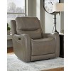 Galahad Zero Wall Recliner with Power Headrest Sandstone - Signature Design by Ashley - image 2 of 4