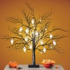 Collections Etc Collections Etc LED Lighted Halloween Ghost Tabletop Tree Decoration 4 X 4 X 1.10 Multi - 2 of 3