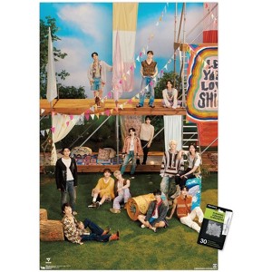 Trends International SEVENTEEN 11TH MINI ALBUM 'SEVENTEENTH HEAVEN' / PM 2:14 Ver. Unframed Wall Poster Prints - 1 of 4