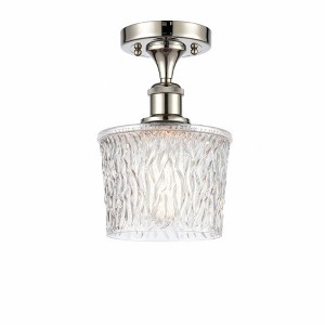 Niagra - 1 Light Semi-Flush Mount In Industrial Style-11 Inches Tall and 6.5 Inches Wide - 1 of 1