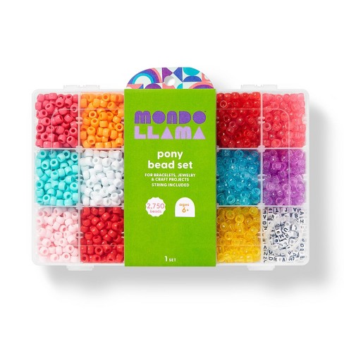 250ct Alphabet Jewelry Beads - Mondo Llama™ : Target