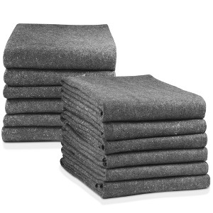 S 12-Pack Heavy Duty 72x54 Inch Recycled Cotton Furniture