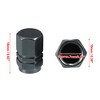 Unique Bargains Car Aluminium Alloy Dustproof Hexagon Shape Wheel Valve Caps 4 Pcs - 4 of 4