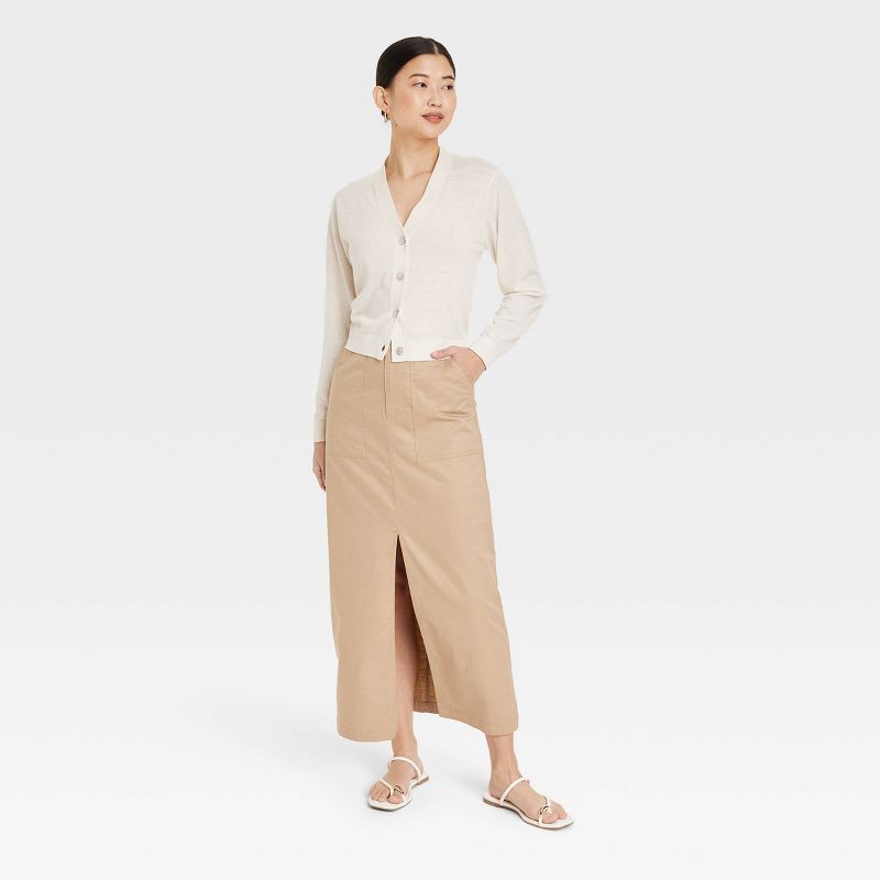 Women's Utility Maxi Skirt - A New Day™, 4 of 11