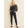 VENUS Womens Sheer Beauty Blouse - 2 of 3
