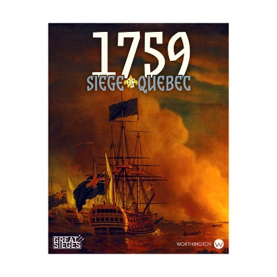 1759 - Siege of Quebec (2nd Edition) Board Game
