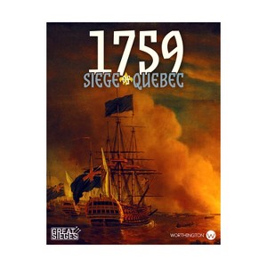 1759 - Siege of Quebec (2nd Edition) Board Game - 1 of 3