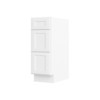 HOMLUX Easy-DIY Ready to Assemble Bath Vanity Cabinet without Top in Shaker White - 4 of 4