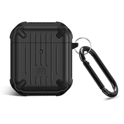 MyBat Pro Armor Series Case Compatible With Apple AirPods with Wireless Charging Case - Black / Black