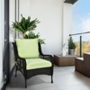 Aoodor Outdoor Deep Seat Cushion Set, Waterproof Patio Furniture Cushions with Adjustable Straps & Removable Cover - 2 of 4
