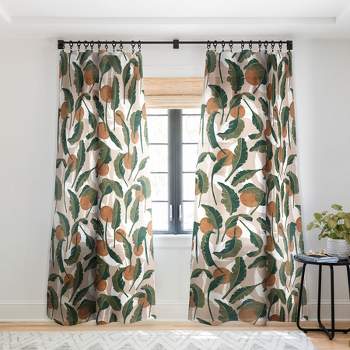 Marta Barragan Camarasa Simple tropical nature T Single Panel Sheer Window Curtain - Deny Designs