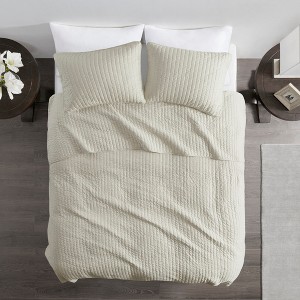 Madison Park Mitchell Reversible Coverlet Set - 1 of 4