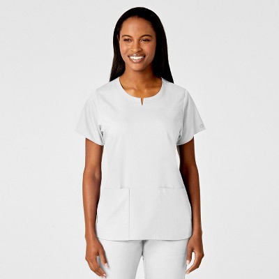 Wink PRO Women's 4 Pocket Notch Neck Scrub Top