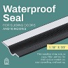HOME INTUITION - 396 Inch Weather Stripping Window Door Seal Strip 33 Feet Self Stick Weatherstrip Gap Draft Blocker - 3 of 4
