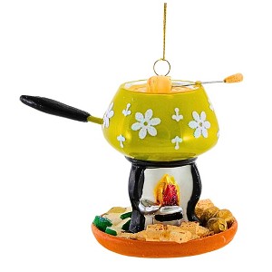 Cody Foster 3.75 In Fondue Melted Cheese Dip Tree Ornaments - 1 of 3