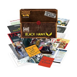 University Games Murder Mystery Party Case Files: Black Hawk Live Mission Game Board Game - 1 of 4