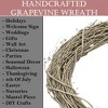 Kraft Lane: 18" Painted Grapevine Wreath - Hay - DIY Craft Projects, Handcrafted - 3 of 4