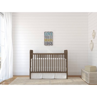 Distressed Wood 'Love You to the Moon' Wall Sign