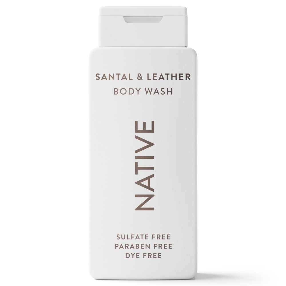Native Body Wash - Santal and Leather - 18 fl oz