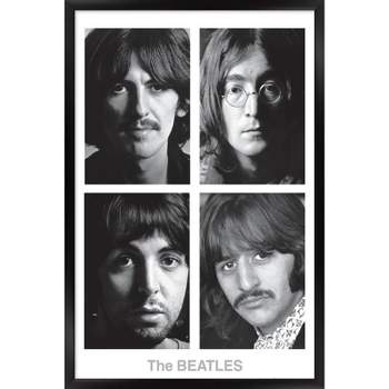 Trends International 24X36 The Beatles - White Album Framed Wall Poster Prints