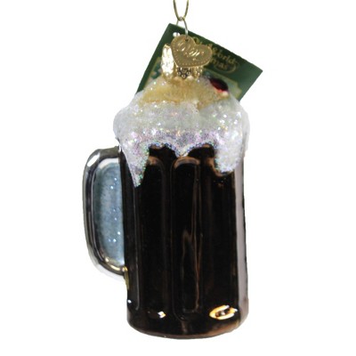 Old World Christmas 3.5" Root Beer Float Ice Cream Fizzy Soda  -  Tree Ornaments