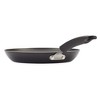 LunaLulinlk Easy Clean 3 Piece Aluminum Nonstick Frying Pan Set, Black - 4 of 4