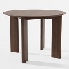 MAYEERTY 42" Wood Round Dining Table for 4, Farmhouse Modern Kitchen & Dining Room Table - 2 of 4