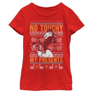 Girl's Disney The Emperor's New Groove Kuzco No Touchy T-Shirt - 1 of 4