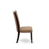 East West Furniture A dining set of 2 great kitchen chairs using Linen Fabric Light Sable color and a wonderful Square kitchen table with Mahogany - 3 of 4
