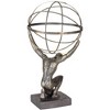 Studio 55D Atlas with Globe 17 1/4" High Bronze Sculpture - image 4 of 4
