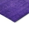 Green Purple And Charcoal Ombre Washable Indoor Outdoor Area Rug - 4 of 4