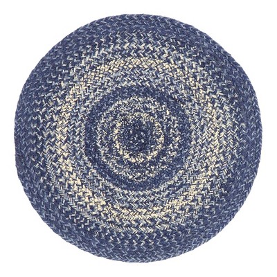Great Falls Blue Jute Trivet 15